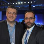 Με τον περιφερειάρχη Κεντρικής Μακεδονίας, Απόστολο Τζιτζικώστα.