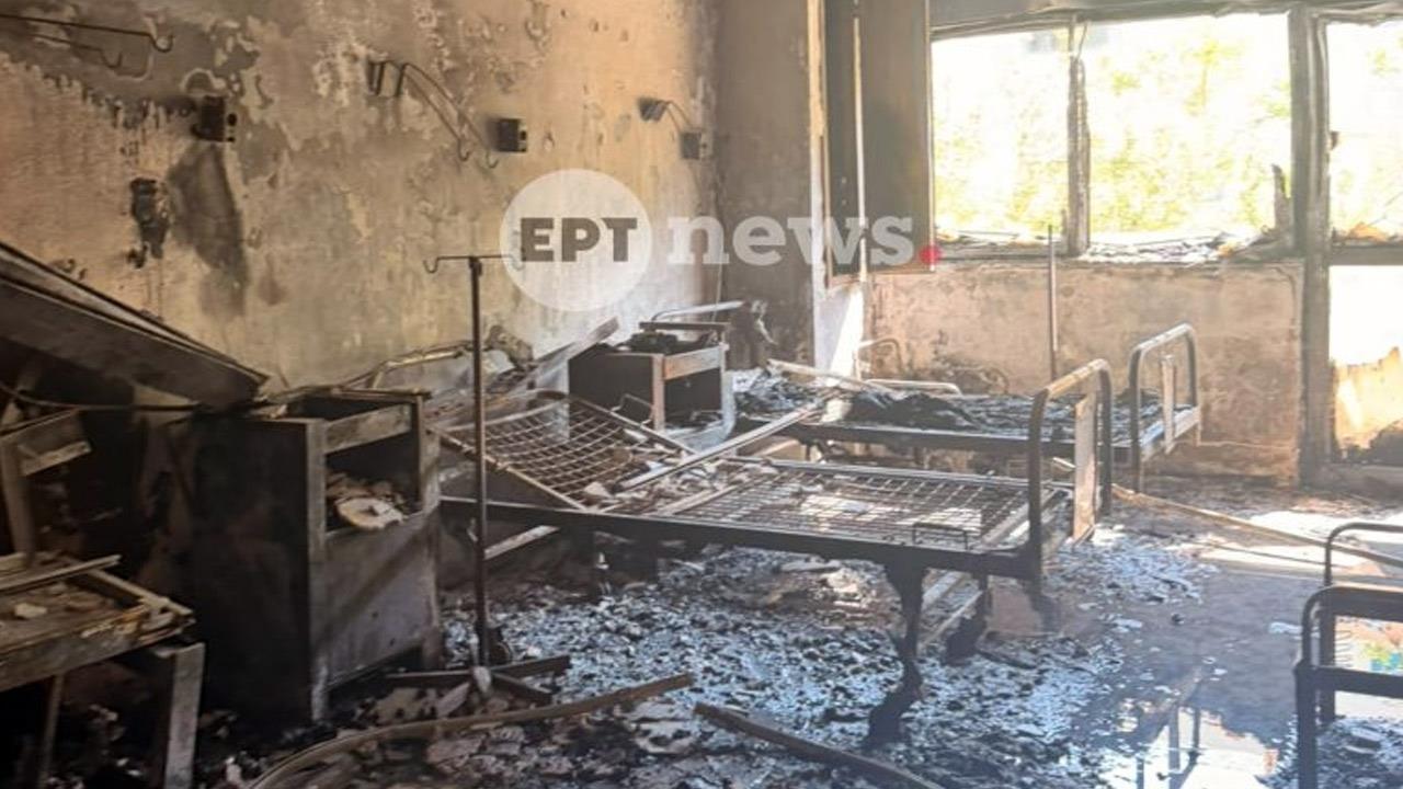 Αποκαΐδια ο θάλαμος 8 της Παθολογικής Κλινικής