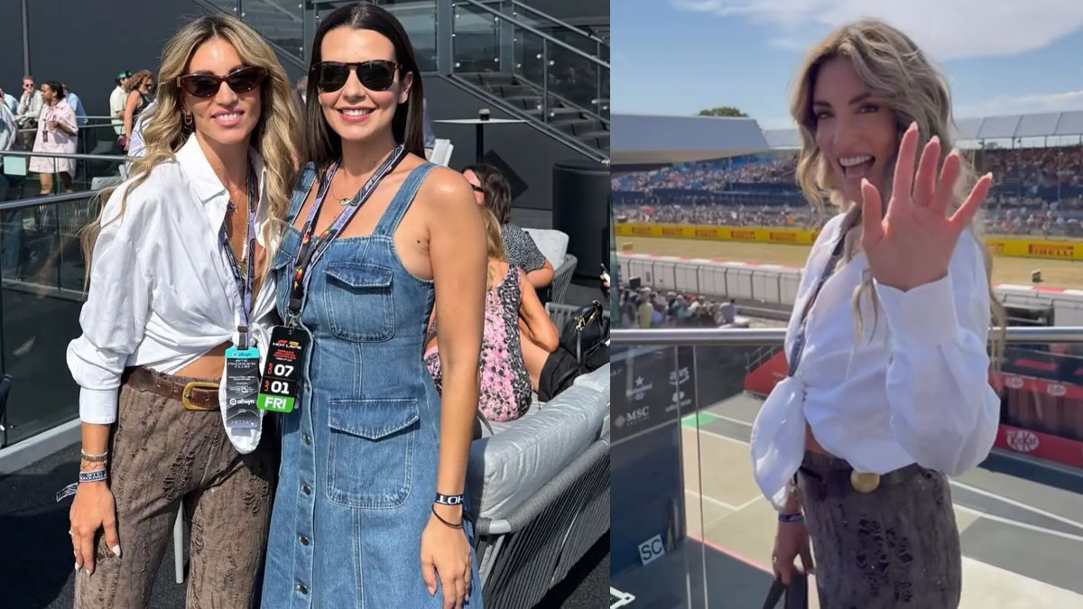 Στο Λονδίνο για τη Formula 1 μετά το γαμήλιο τριήμερο στην Πάρο