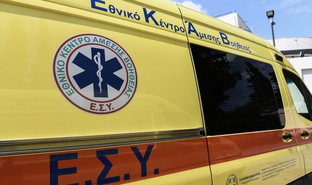 Κατέρρευσε τμήμα μεσοτοιχίας κτιρίου στο Μαρούσι – Ένας τραυματίας