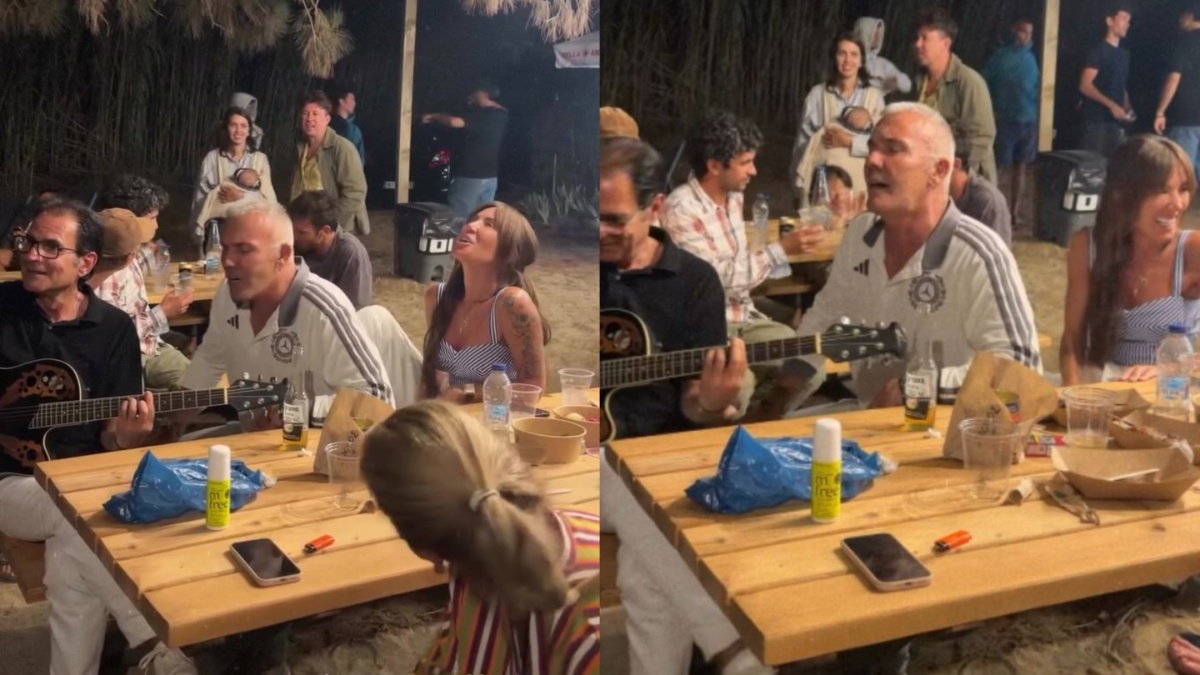 Ο Στέλιος Ρόκκος τραγούδησε σε καντίνα στη Λήμνο
