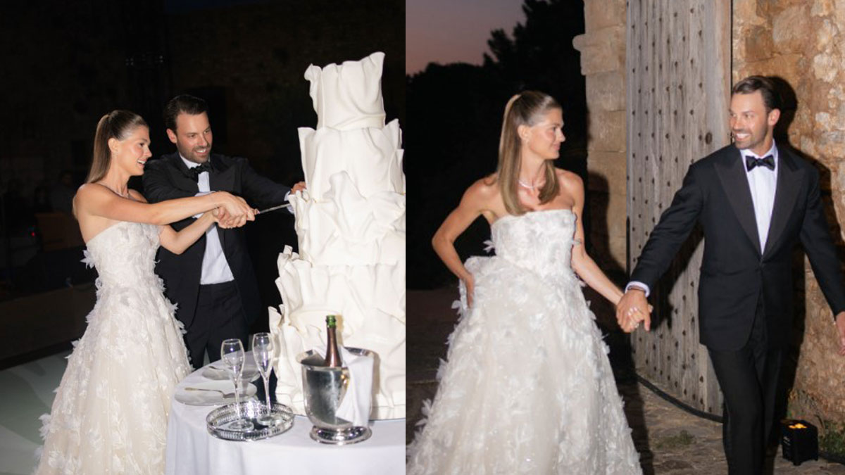 Οι αδημοσίευτες φωτογραφίες από τον γάμο της