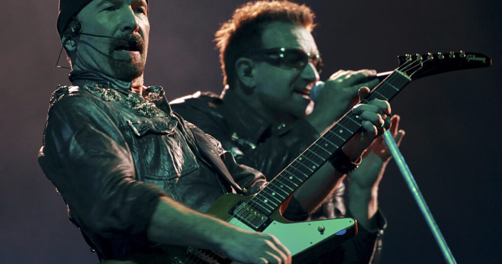 U2: Τα πρόσωπά τους σε συλλεκτικό 2ευρο για τα 50 χρόνια του συγκροτήματος
