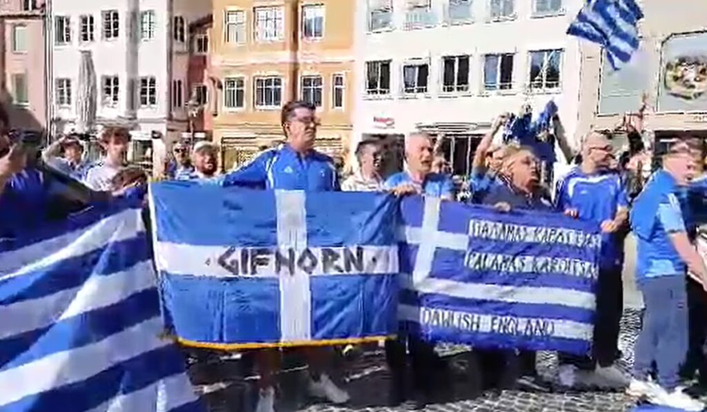 Με 6.000 Έλληνες κόντρα στη Γερμανία – Άρχισε το «γαλανόλευκο» πάρτι στο Άουγκσμπουργκ (vids)