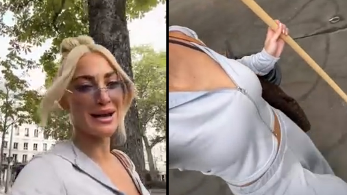 Η viral ατάκα του My Style Rocks με τη σφουγγαρίστρα στο Παρίσι