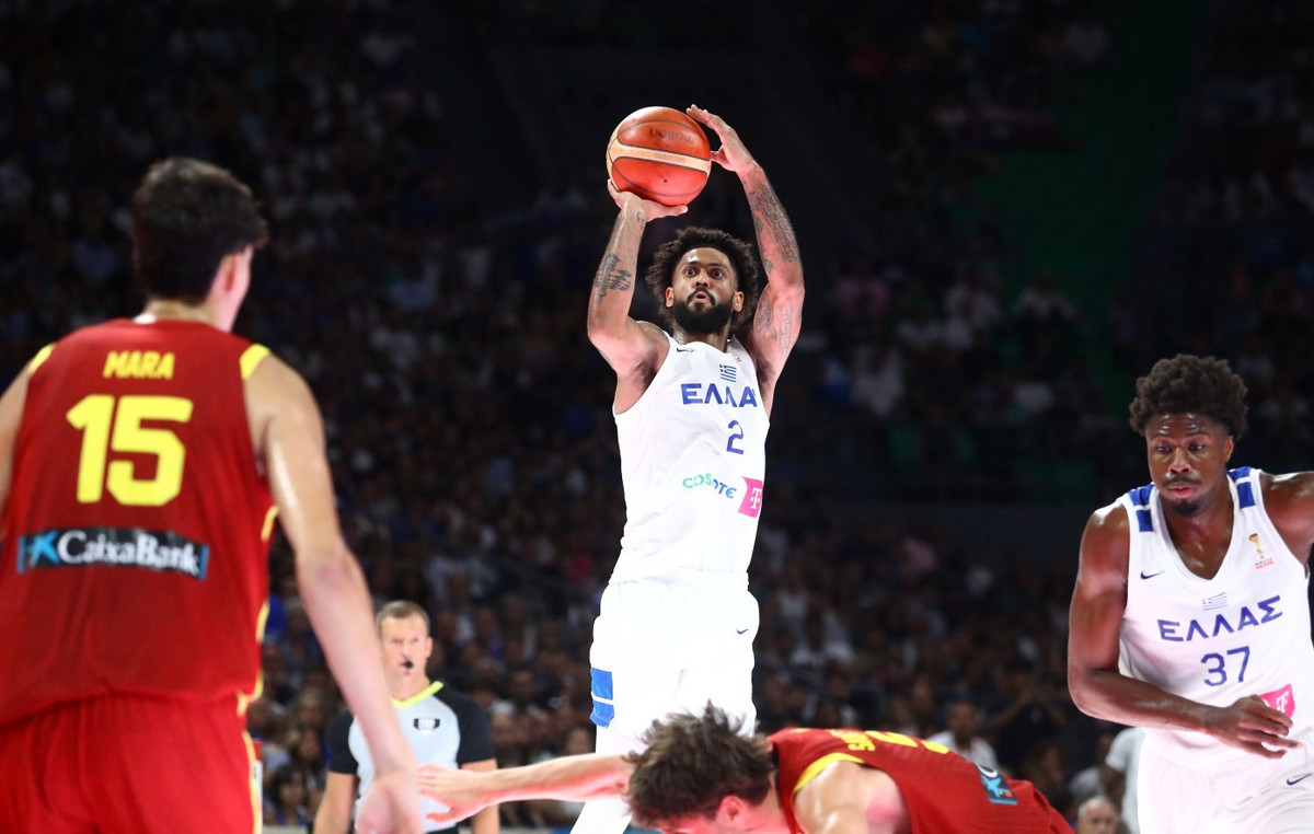 Ελλάδα-Ισπανία 108-106: «Γαλανόλευκος» θρίαμβος στην παράταση