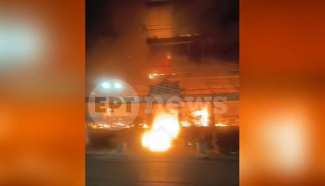 Βίντεο ντοκουμέντο από τη φωτιά σε καφετέρια στη Νέα Ιωνία – Συγκλονιστικές μαρτυρίες