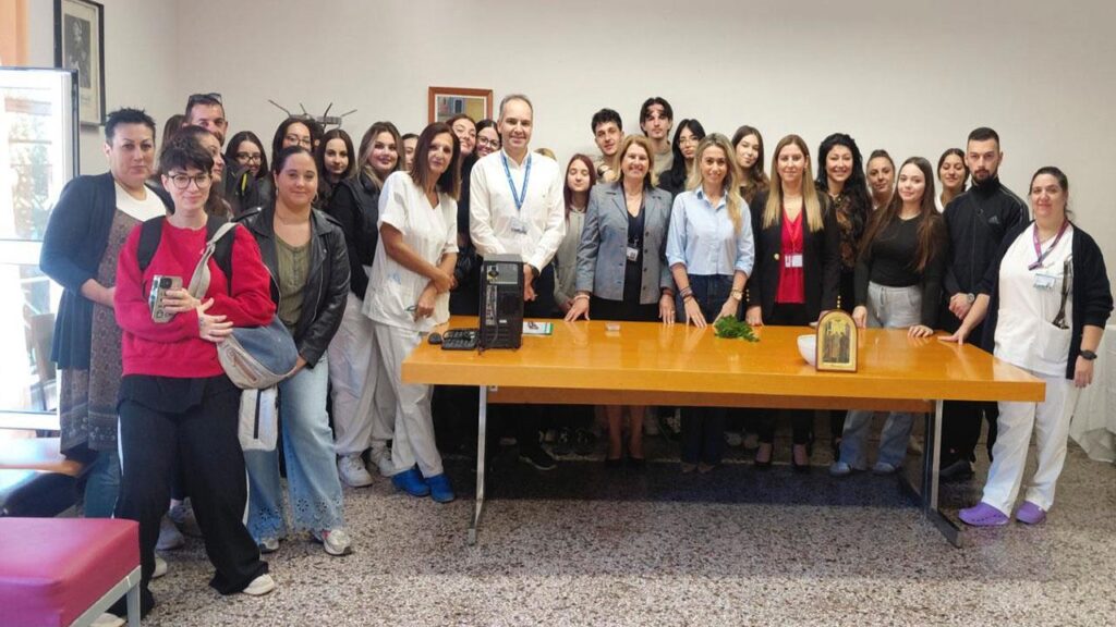 ‘Εναρξη σχολικής χρονιάς για βοηθούς νοσηλευτές στο “Γ. Παπανικολάου”
