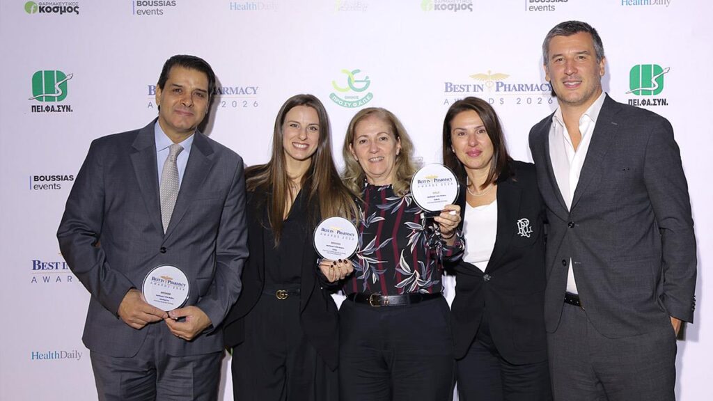 Τρεις διακρίσεις για τη Win Medica στα Best in Pharmacy Awards 2026