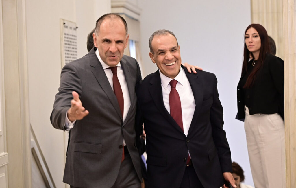 Επικοινωνία Γιώργου Γεραπετρίτη με τον ΥΠΕΞ της Αιγύπτου για την Ανατολική Μεσόγειο και το Συμβούλιο Ασφαλείας