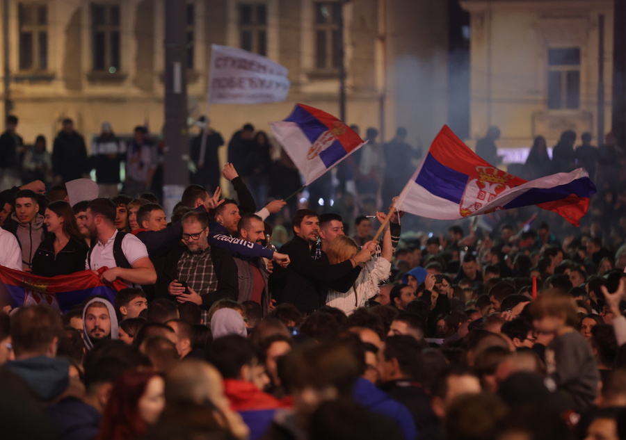 Σερβία: Συγχαρητήρια μηνύματα προς τη νέα πολιτική ηγεσία, μετά τις εκλογές όπου επικράτησε η «Φοιτητική Λίστα»