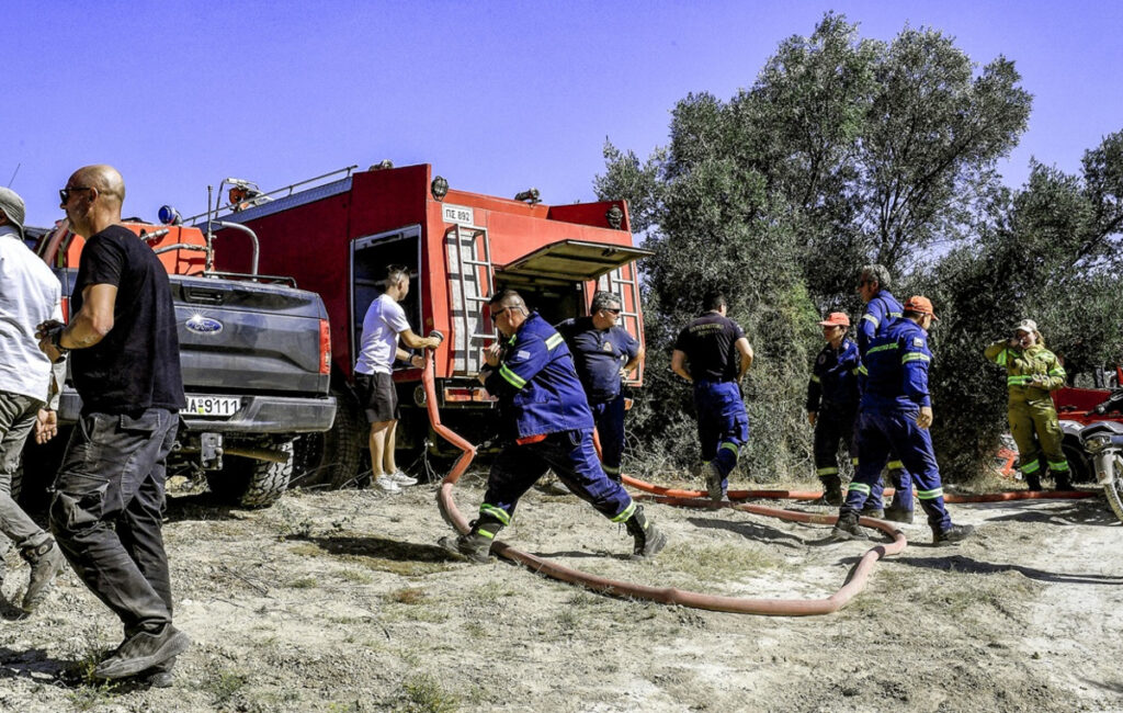 Βελτιωμένη η κατάσταση της φωτιάς στη Μηλίτσα Μεσσηνίας – Μήνυμα του 112
