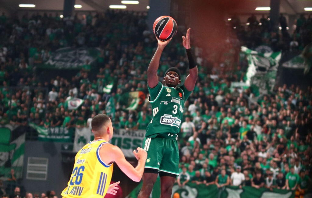 Παναθηναϊκός-Μακάμπι Τελ Αβίβ 90-67: Εύκολα οι «πράσινοι» το «τρία στα τρία»
