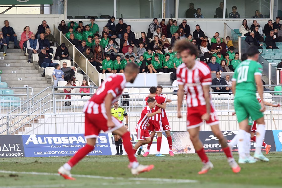 Super League 2: Πανθρακικός – Ολυμπιακός Β’ 2-2: Μεγάλη επιστροφή για τους ερυθρόλευκους και πολύτιμος βαθμός