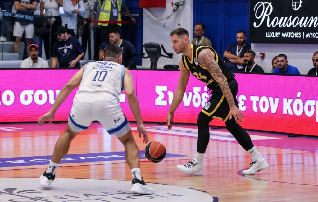 Stoiximan Basket League: Εύκολη νίκη για τον Άρη στη Μύκονο