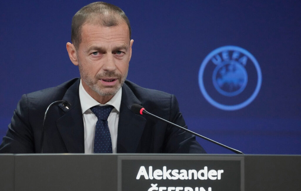 UEFA: Ο Τσέφεριν θα είναι ξανά υποψήφιος για την προεδρία στις εκλογές του 2027