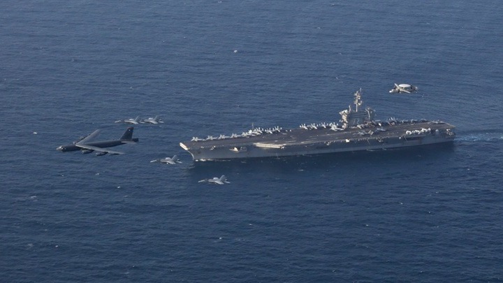 Το αεροπλανοφόρο USS Abraham Lincoln επέστρεψε στο Σαν Ντιέγκο