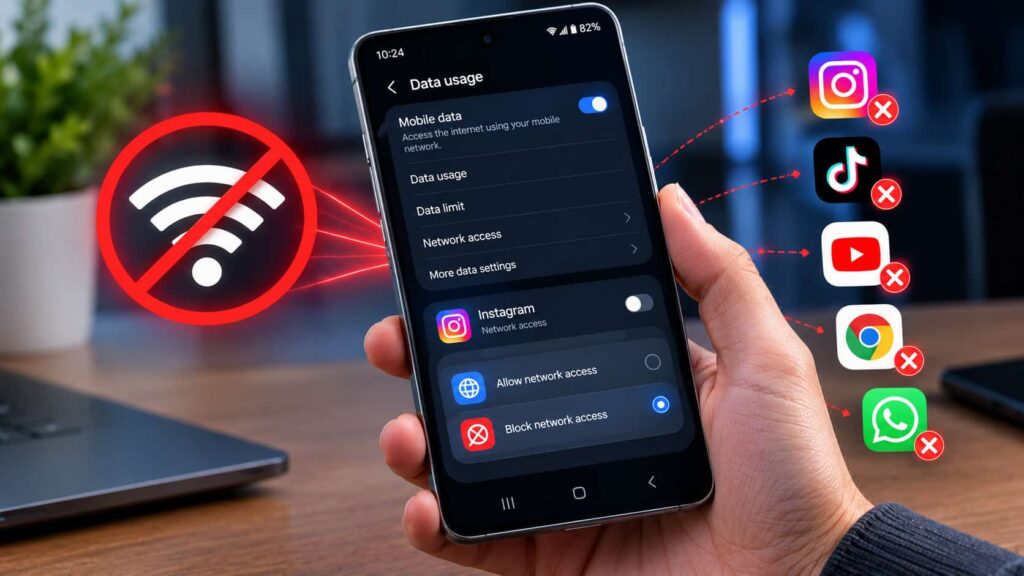 One UI 9: Το κρυφό μενού που κόβει το internet σε όποια εφαρμογή θες