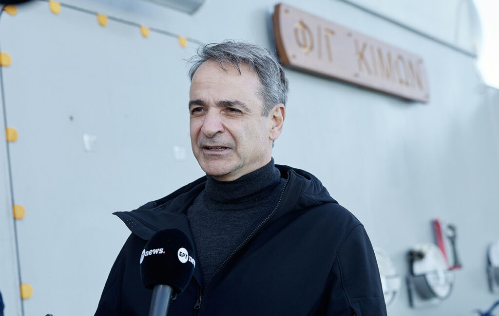 Μητσοτάκης για φρεγάτα «Νέαρχο»: «Η χώρα γίνεται πιο ασφαλής από ποτέ – Κάθε ευρώ από το υστέρημα των Ελλήνων πιάνει τόπο»