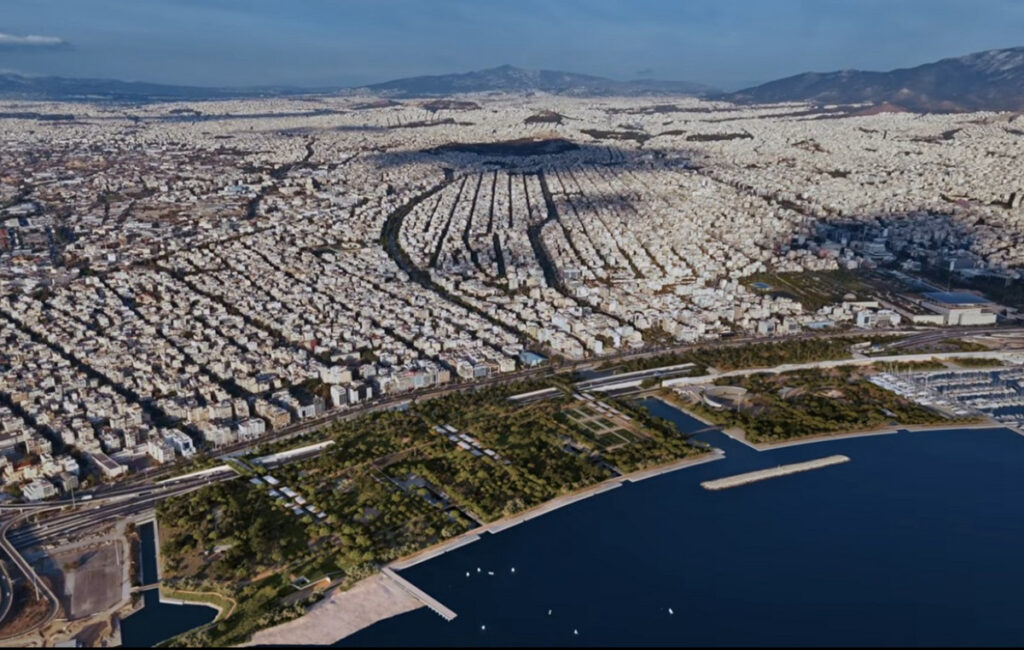 Νέα εποχή για τον Φαληρικό Όρμο: Το νέο συνεδριακό κέντρο και το μητροπολιτικό πάρκο ΑΕΝΑΟΝ αλλάζουν το παραλιακό μέτωπο
