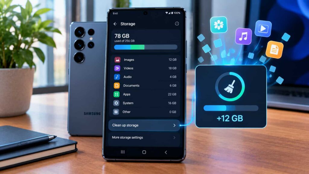 Samsung Galaxy: Απελευθέρωσε GB μέσα από ένα μενού του One UI