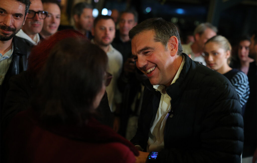 Αλέξης Τσίπρας από την Ηλιούπολη: «Δεν είμαστε δεκανίκι της Δεξιάς, αλλά ο αντίπαλος πόλος»