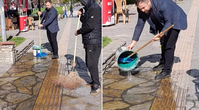 Τουρκία: «Ξέπλυναν» με ξύδι πλατεία μετά από συγκέντρωση Κούρδων