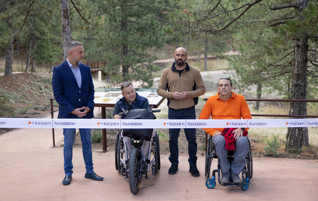 Το Kaizen Foundation εγκαινιάζει το πρώτο Μονοπάτι Προσβασιμότητας σε Εθνικό Δρυμό της χώρας