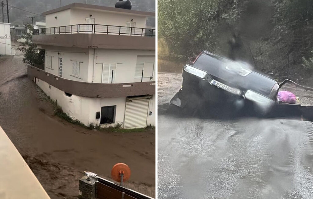 Η Κρήτη μετρά πληγές και περιμένει νέα δοκιμασία το Σάββατο: Ολοκληρες περιουσίες βουλιάζουν στα λασπόνερα, εγκλωβισμένοι στα Ζωνιανά