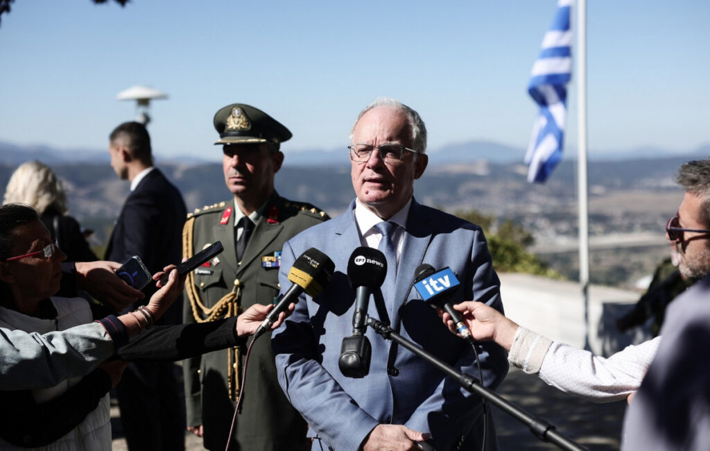 Στους Λιγκιάδες Ιωαννίνων ο Κωνσταντίνος Τασούλας: «Το δράμα των Λιγκιάδων, 83 χρόνια μετά τη ναζιστική θηριωδία, δεν πρόκειται να γίνει εξίτηλο»