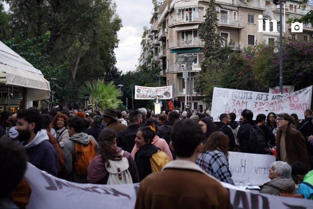Κυψέλη: Συγκέντρωση διαμαρτυρίας για τις ζημιές σε πολυκατοικίες από το Μετρό – «Δεν θα το πληρώσουμε με τις ζωές μας»