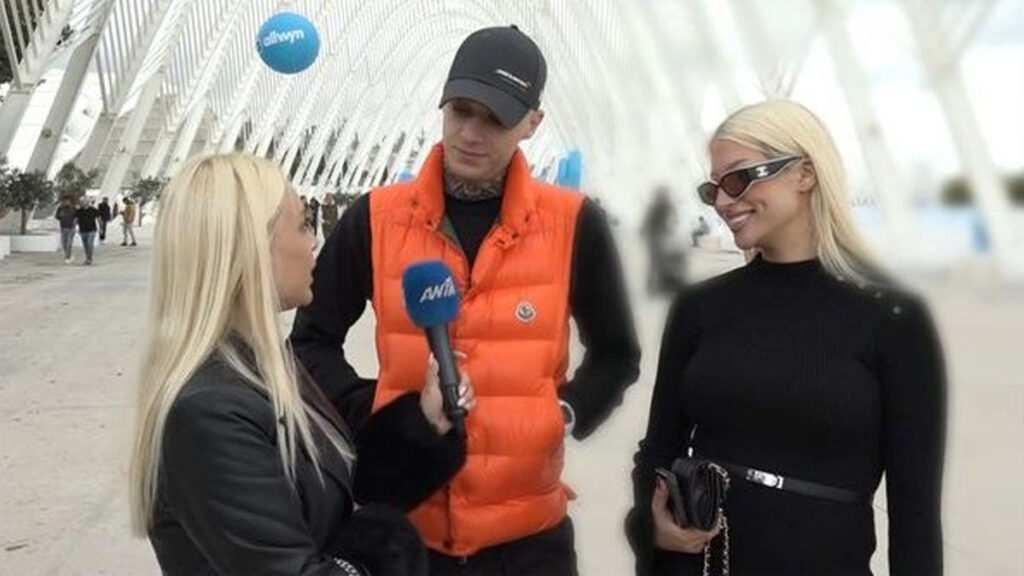 Η πρώτη κοινή εμφάνιση με την σύντροφό του, Andriana Mandyla λίγο πριν γίνουν γονείς