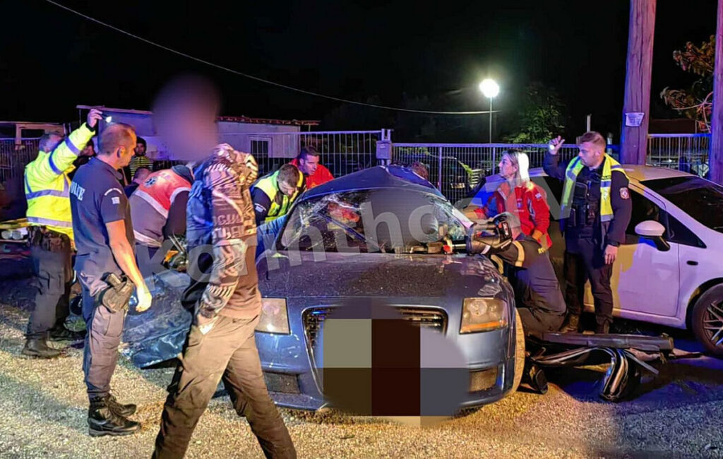 Τροχαίο στην Κόρινθο: Υπέκυψε στα τραύματά του ο 26χρονος οδηγός – Πέντε τραυματίες μετά τη σφοδρή σύγκρουση