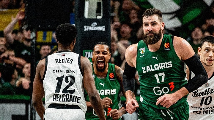 Euroleague: Τρίτη σερί νίκη η Ζαλγκίρις, 87-80 την Παρτιζάν