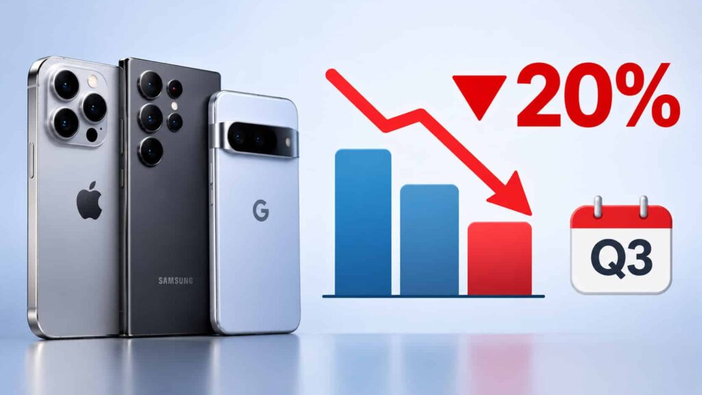 Αποστολές smartphone: Βουτιά 20%, χειρότερο τρίτο τρίμηνο από το 2013